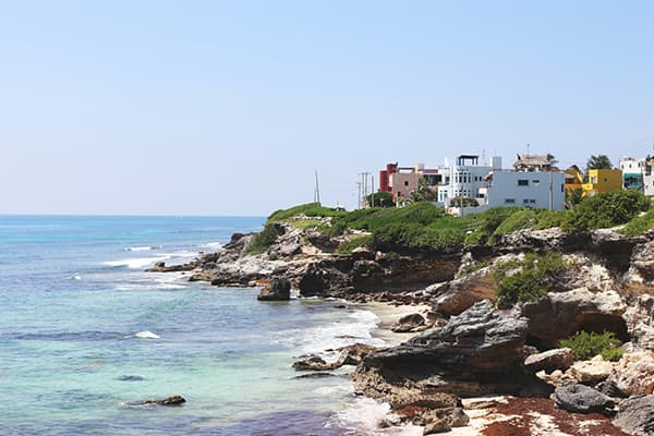 Staying at the island